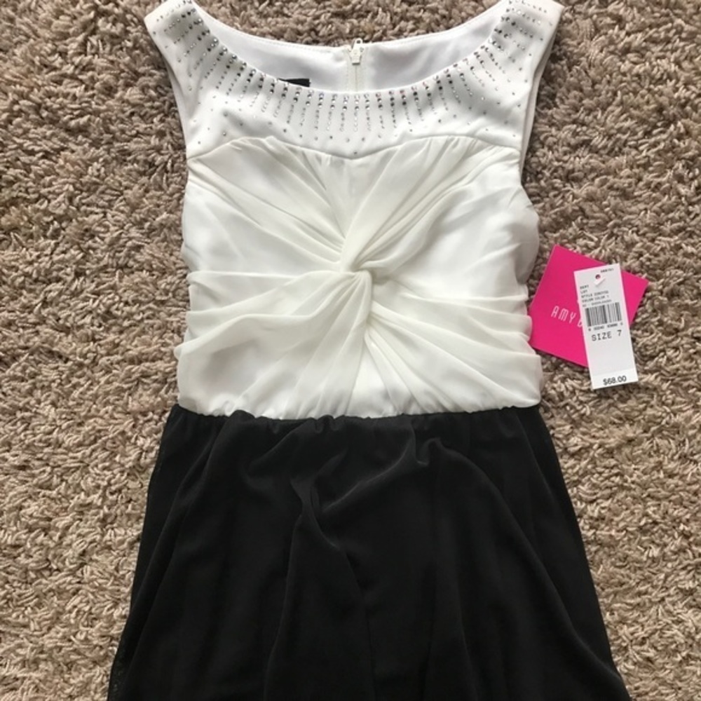 NWT Amy BYER Gorgeous Formal Dress Girls 7